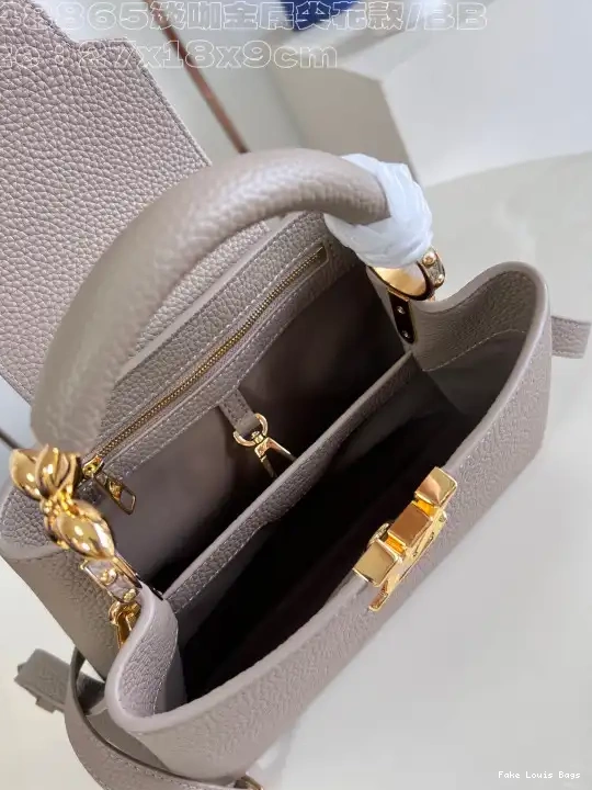 Rep ladies CAPUCINES BB-27*18*9CM VUITTON LOUIS 0705